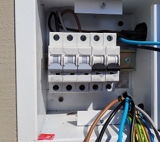 Fuse board replacement in a Stirling home