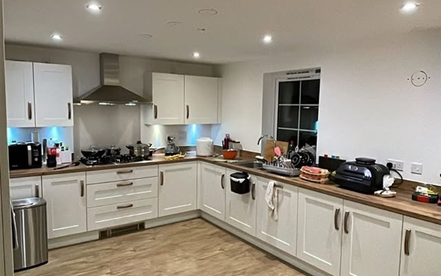 Tidy socket and lighting work completed by Vitality Electrical